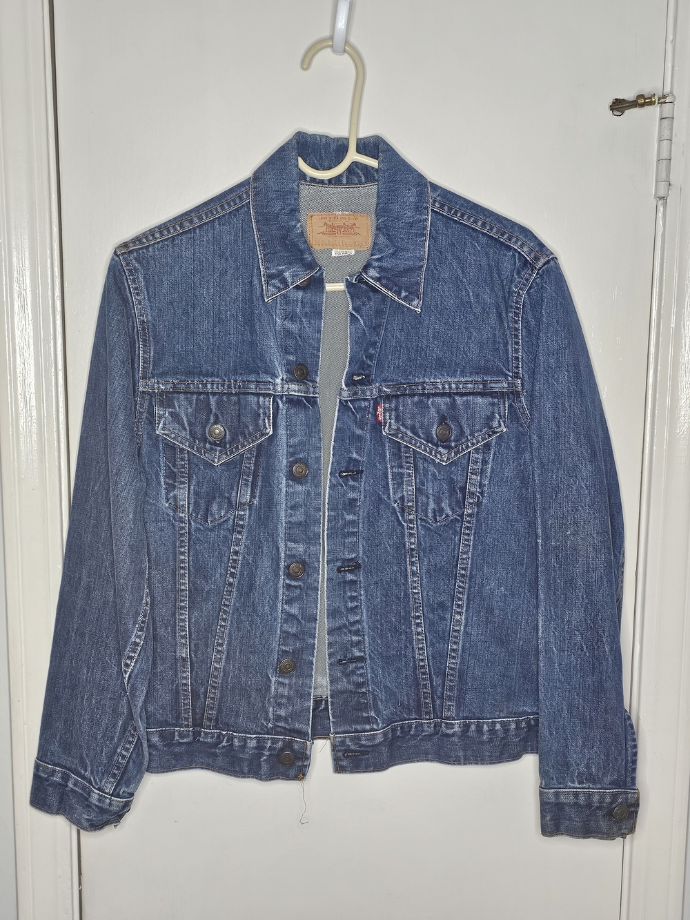Levi's Women's Blue Denim Jean Trucker Jacket Vintage
